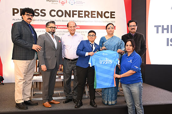 Special Olympics Bharat Unveils Jersey welcomes Athlete Ambassador