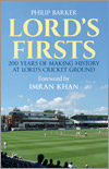 Lord's Firsts
